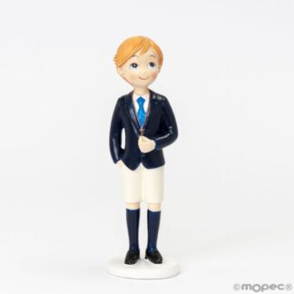 Figura para Bolo Menino Loiro Calções