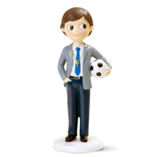 Figura para Bolo Menino Futebol