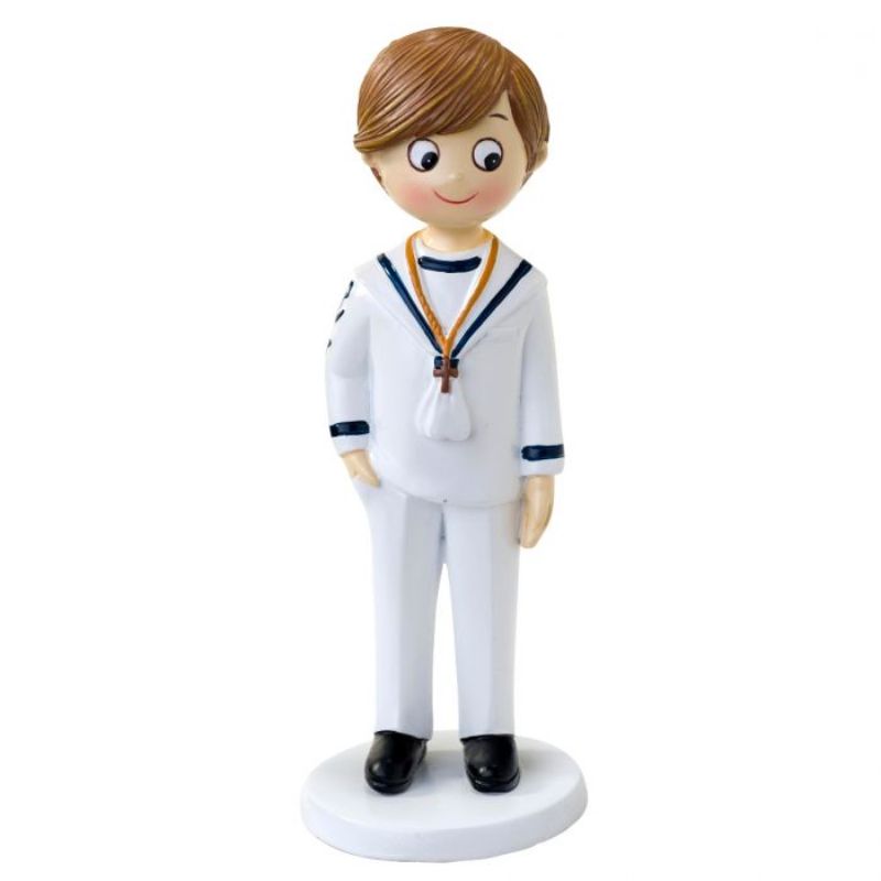 Figura para Bolo Menino Marineiro crucifixo